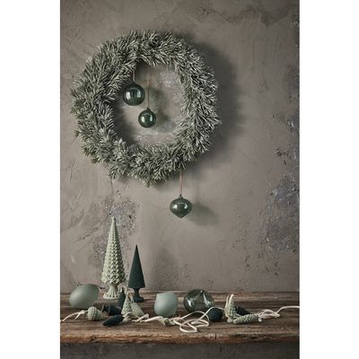 Lene Bjerre Clarinne bauble H12 cm Dammgrön