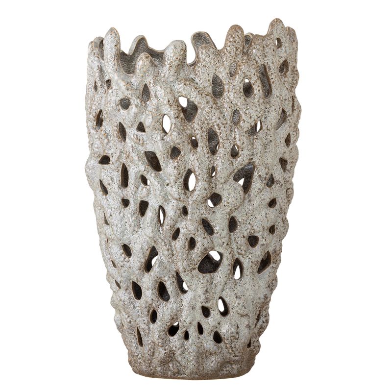 Eunice Dekorationsvas Vit Stengods Ø22.5 cm Bloomingville