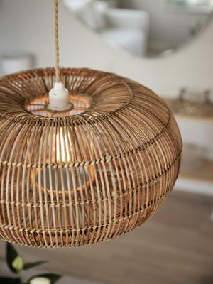 Zuri Taklampa Natur 51cm | PR Home