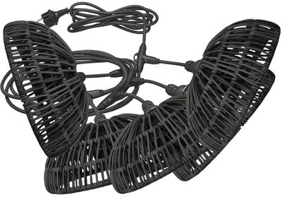 PR Home Flex Outdoor Ljusslinga Inkl 5st Hue 20 cm Svart