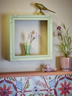 Bloomingville Larna Hylla, Grön, Mdf L35xH35xW12 cm