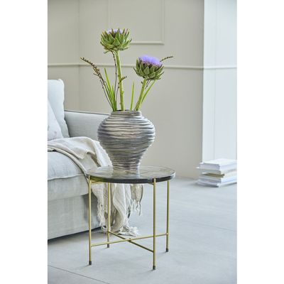 Lene Bjerre Hielle Vas Grå Keramik H31 cm