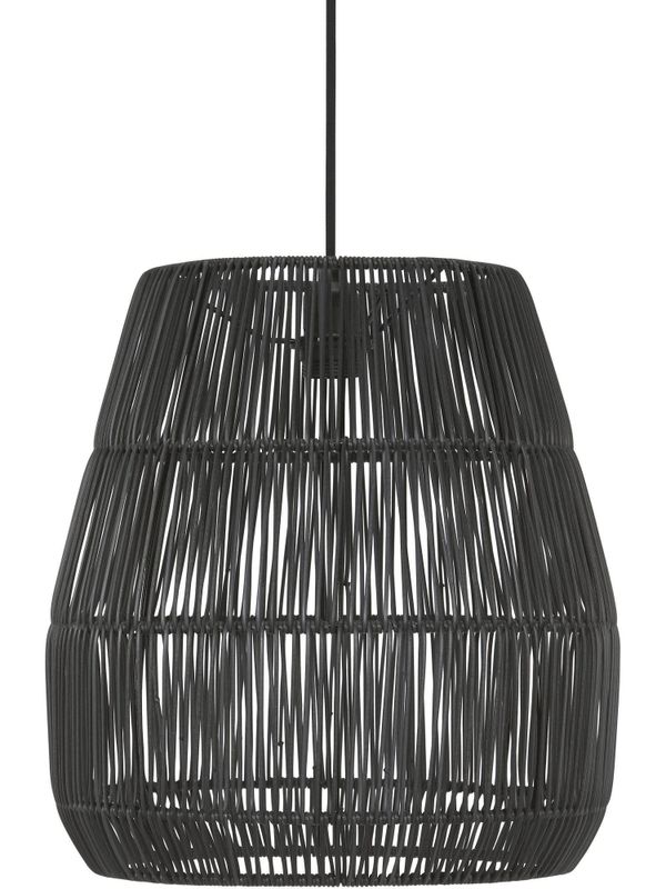 Saigon Taklampa Svart 38cm Inomhus | PR Home