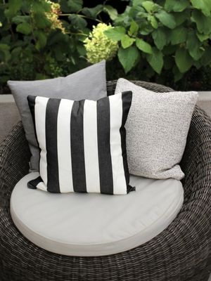 Dis Kuddfodral Svart 50x50cm | Svanefors
