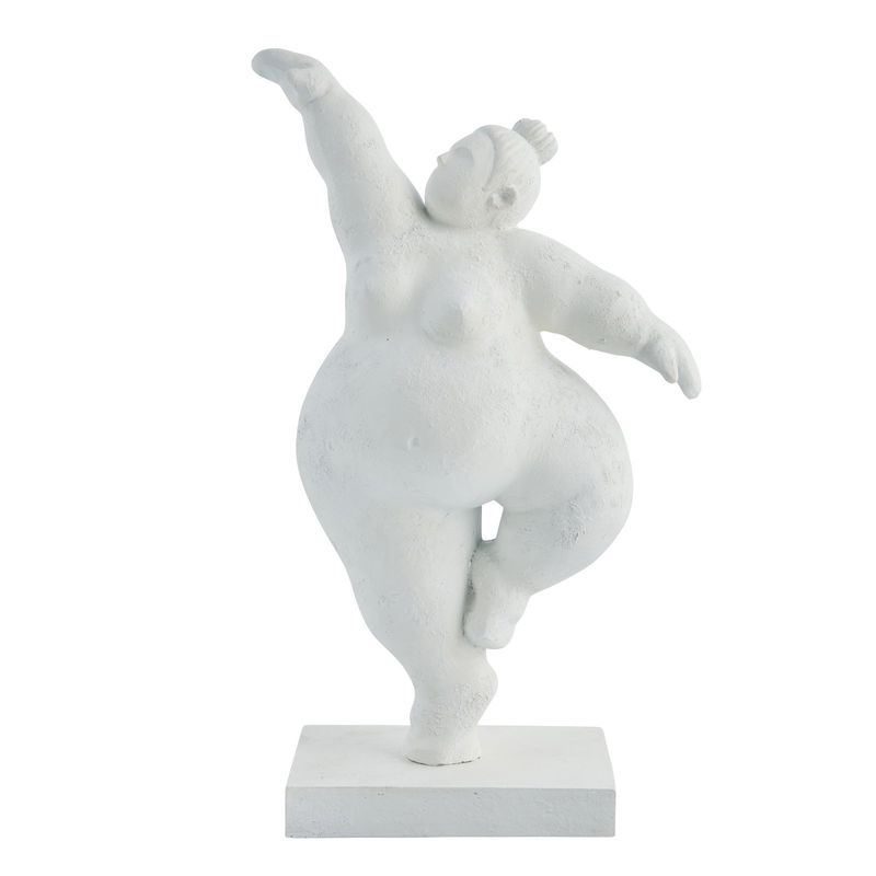 Serafina Dekoration Vit Polyresin H28.8 cm Lene Bjerre