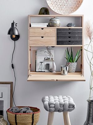 Dekorationsvas Svart Terrakotta Gorm | Bloomingville