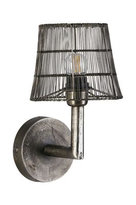 Columbus Vägglampa Silver 22cm | PR Home