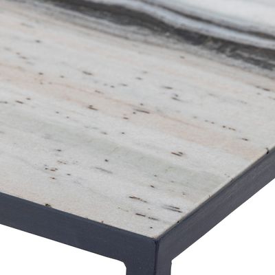 Soffbord Vit Marmor Ines | Bloomingville