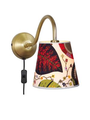 PR Home Ester Vägglampa Mässing Brun