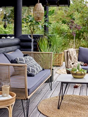 Soffbord Grå Fibercement Mundo | Bloomingville