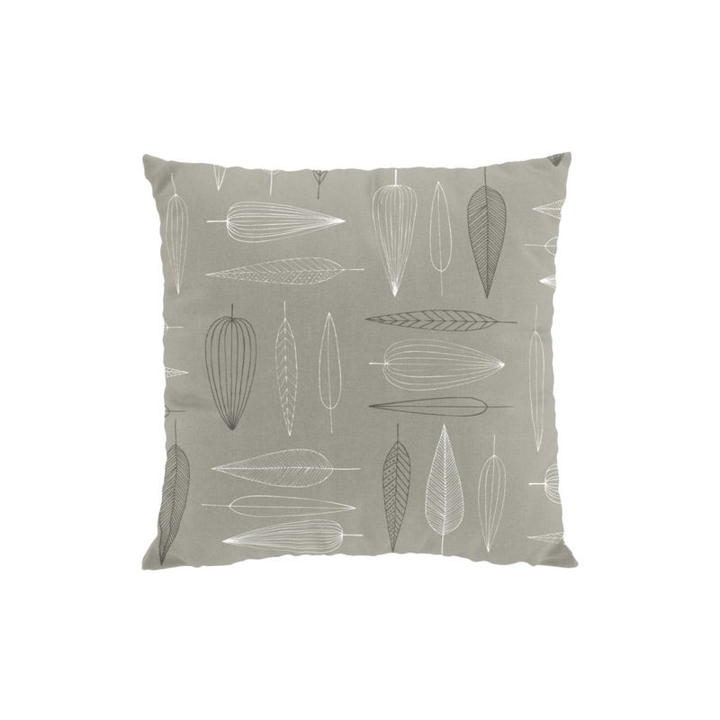 Frostblad beige kuddfodral Arvidssons Textil