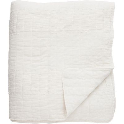 Lene Bjerre Isadora Överkast Benvit Bomull