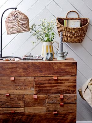 Ljusstake Blå Stengods | Bloomingville Creative