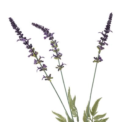 Stjälk Lila Konstgjorda blommor Lavender | Bloomingville