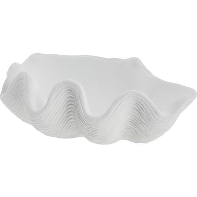 Lene Bjerre Shella Dekoration Vit Polyresin 25x18.5 cm