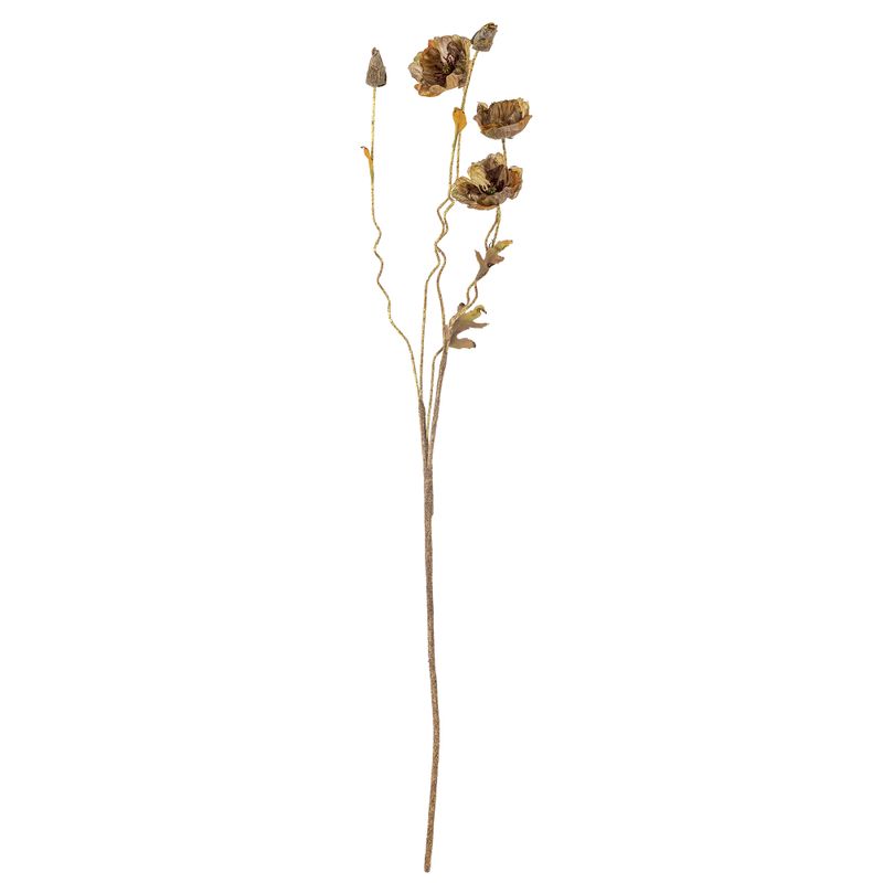 Stjälk Brun Konstgjorda blommor Poppy | Bloomingville