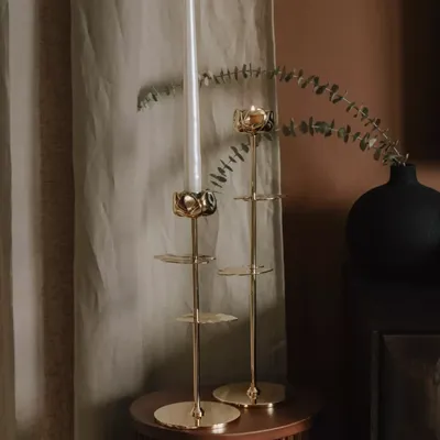 Hilke Collection Ljusstake Ninfea Alta - 40cm