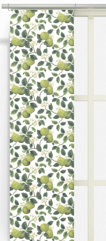 Äppellycka grön panellängd 2 pack Arvidssons Textil