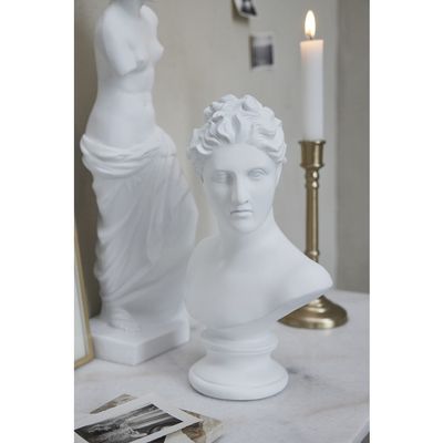 Lene Bjerre Statia Dekoration Vit Polyresin H30.5 cm