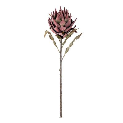 Stjälk Lila Konstgjorda blommor Protea | Bloomingville