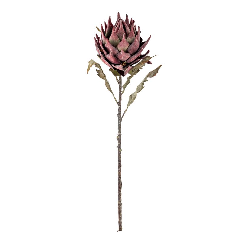 Stjälk Lila Konstgjorda blommor Protea | Bloomingville