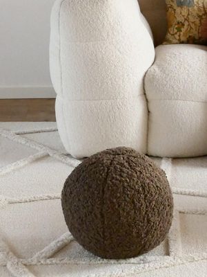 Elsie Prydnadskudde Nougat 25cm | Svanefors