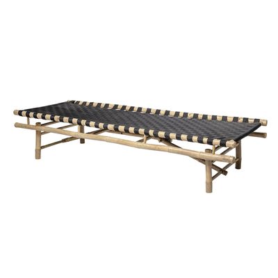 Vida Dagbädd Svart Bambu L190 cm Bloomingville
