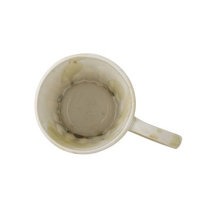 Bloomingville Joseph Mugg, Grön, Stengods Ø9xH9,5 cm, Set om 4