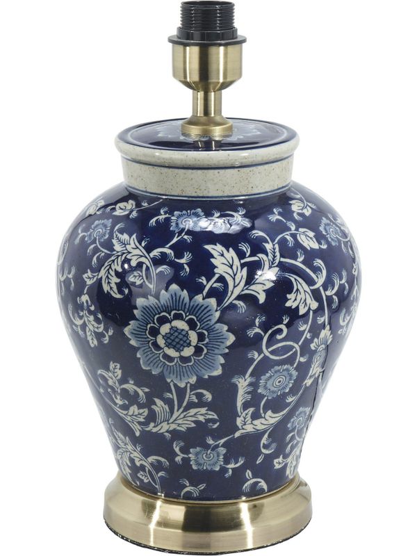 Fang Hong Lampfot Mörkblå 38cm | PR Home