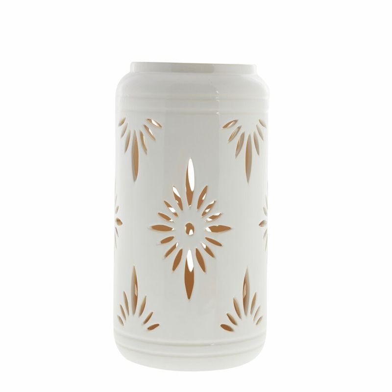 Lene Bjerre Hilde Lykta Vit Keramik H39 cm