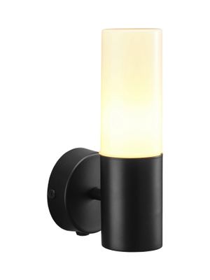 Beta Vägglampa IP44 MattSvart 21cm Svart | PR Home