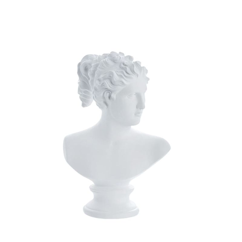 Dekoration Statia Vit Polyresin Lene Bjerre