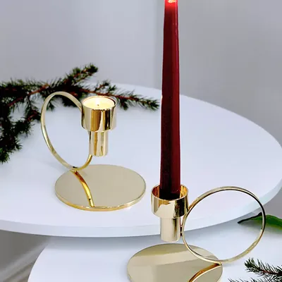 Hilke Collection Herrgårdsljus - Vinröda Glans