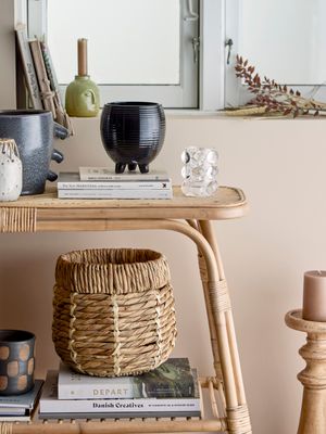 Kruka Svart Keramik Arnel | Bloomingville