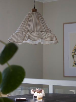 PR Home Estrid Taklampa Beige 40cm