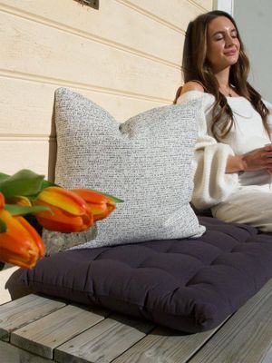 Svanefors Louie Sittdyna Grå 45x120 cm