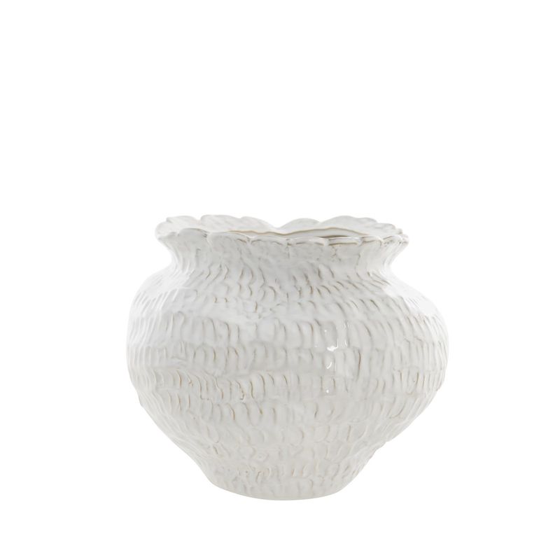 Marlia Vas Vit Keramik H24.5 cm Lene Bjerre
