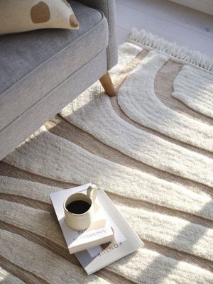 Svanefors Sita Ullmatta Offwhite 170x240 cm