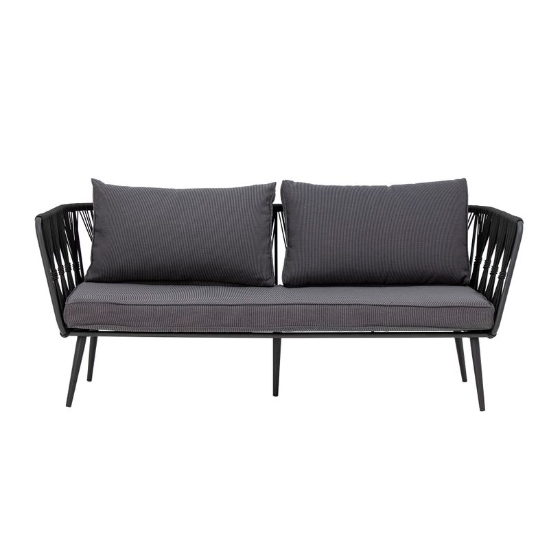 Soffa Svart Metall Pavone Fire-resistant | Bloomingville