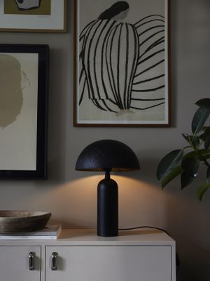 Carter Lampfot Mattsvart 35 cm | PR Home