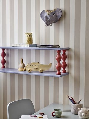 Bloomingville Bibiola Hylla, Blå, Mdf L80xH26xW20 cm