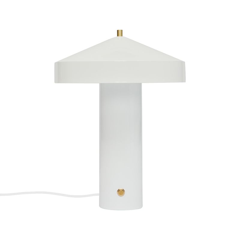 Bordslampa Vit Metall. Plast & Mässing OYOY LIVING