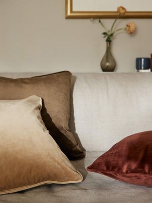 Svanefors Elise Kuddfodral Beige-gul 45x45 cm