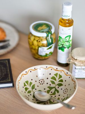 Skål Natur Stengods Heikki | Bloomingville