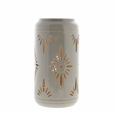 Lene Bjerre Hilde Lykta Linne Keramik H39 cm