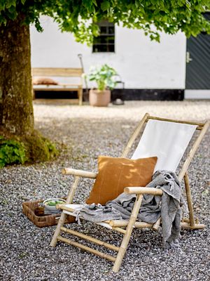 Filt Grön Ull Ginger | Bloomingville