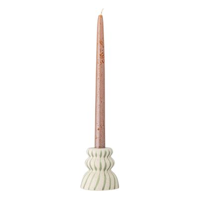 Ljusstake Grön Stengods Gabin | Bloomingville