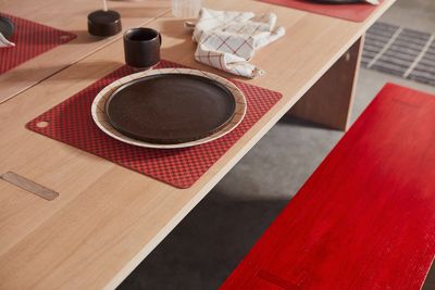 Bordsunderlägg Röd Silikon OYOY LIVING
