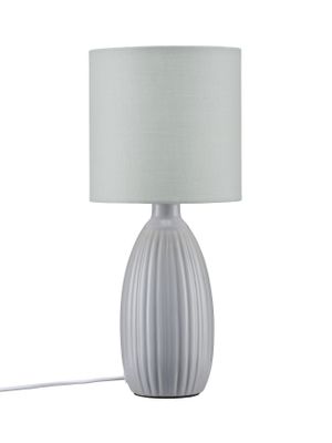 Uno bordslampa Grå 37cm Ljusgrå | PR Home