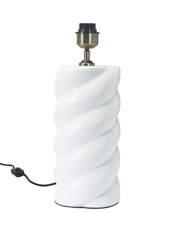 Spin Lampfot Vit 41cm | PR Home
